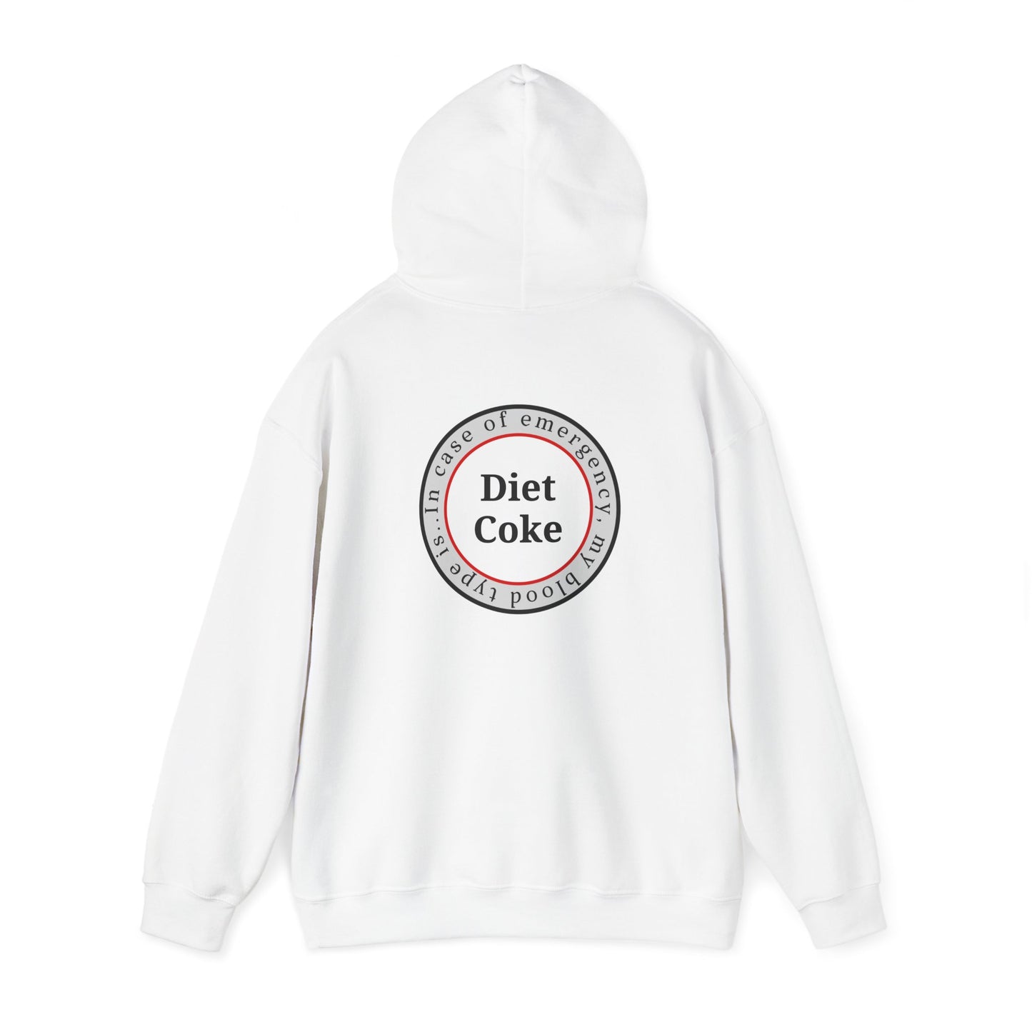 Unisex Diet Coke Hoodie - "Blood Type"