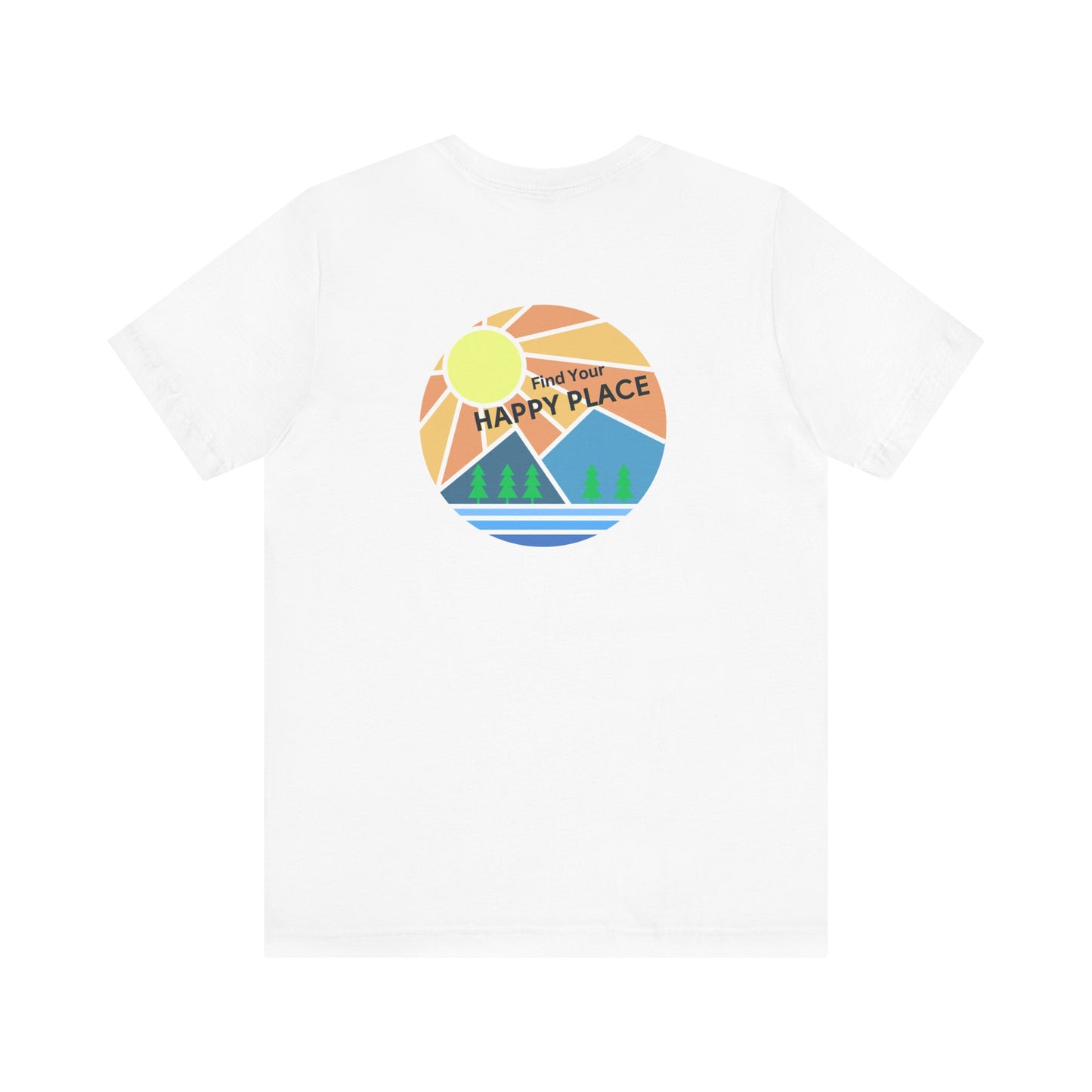 Retro Mountain T-Shirt - Find Your Happy Place