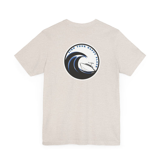 Sailing Waves T-Shirt - Find Your Happy Place