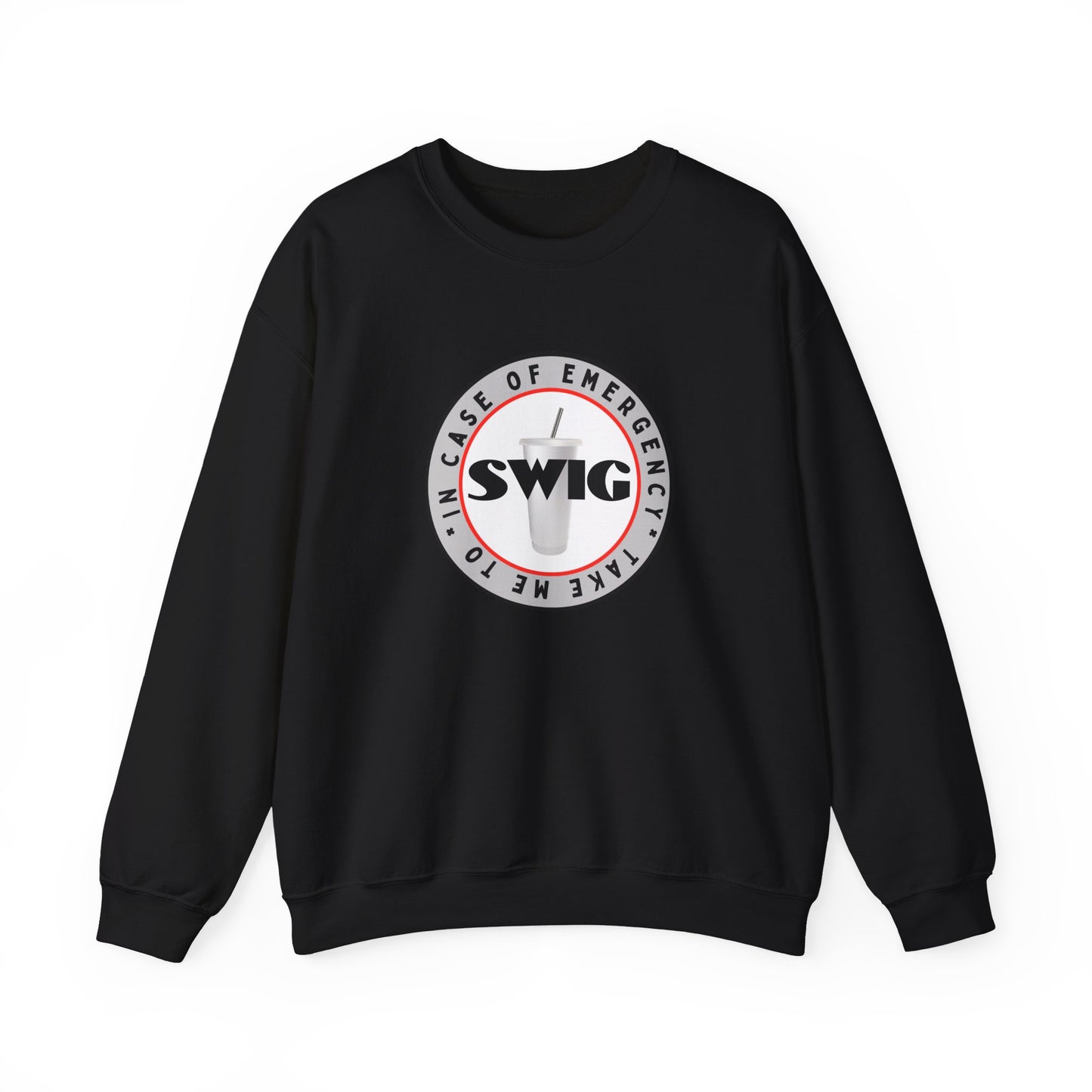 Swig "Emergency Drink" Crewneck Sweatshirt