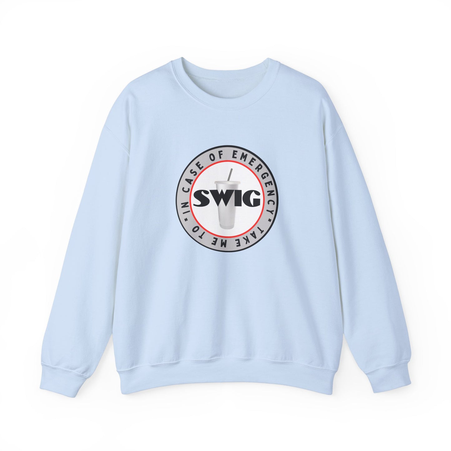 Swig "Emergency Drink" Crewneck Sweatshirt