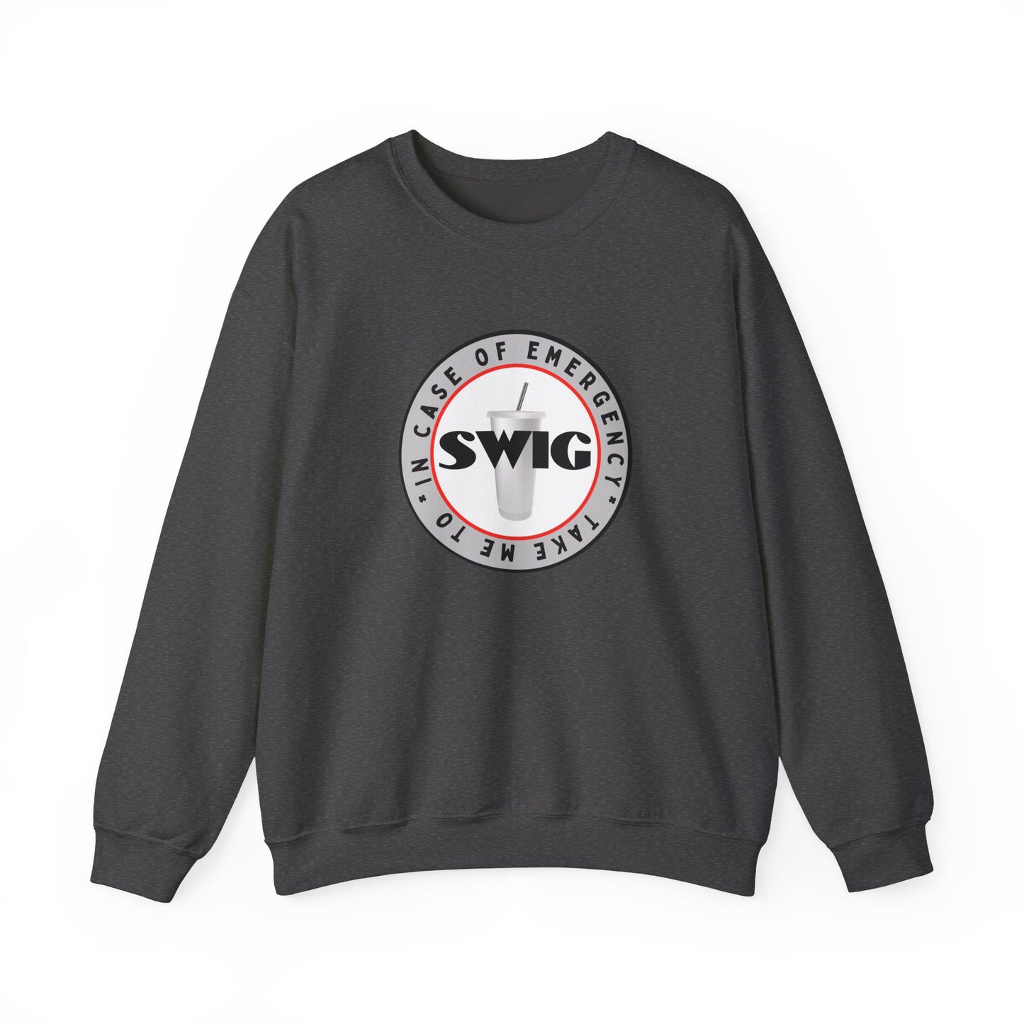 Swig "Emergency Drink" Crewneck Sweatshirt