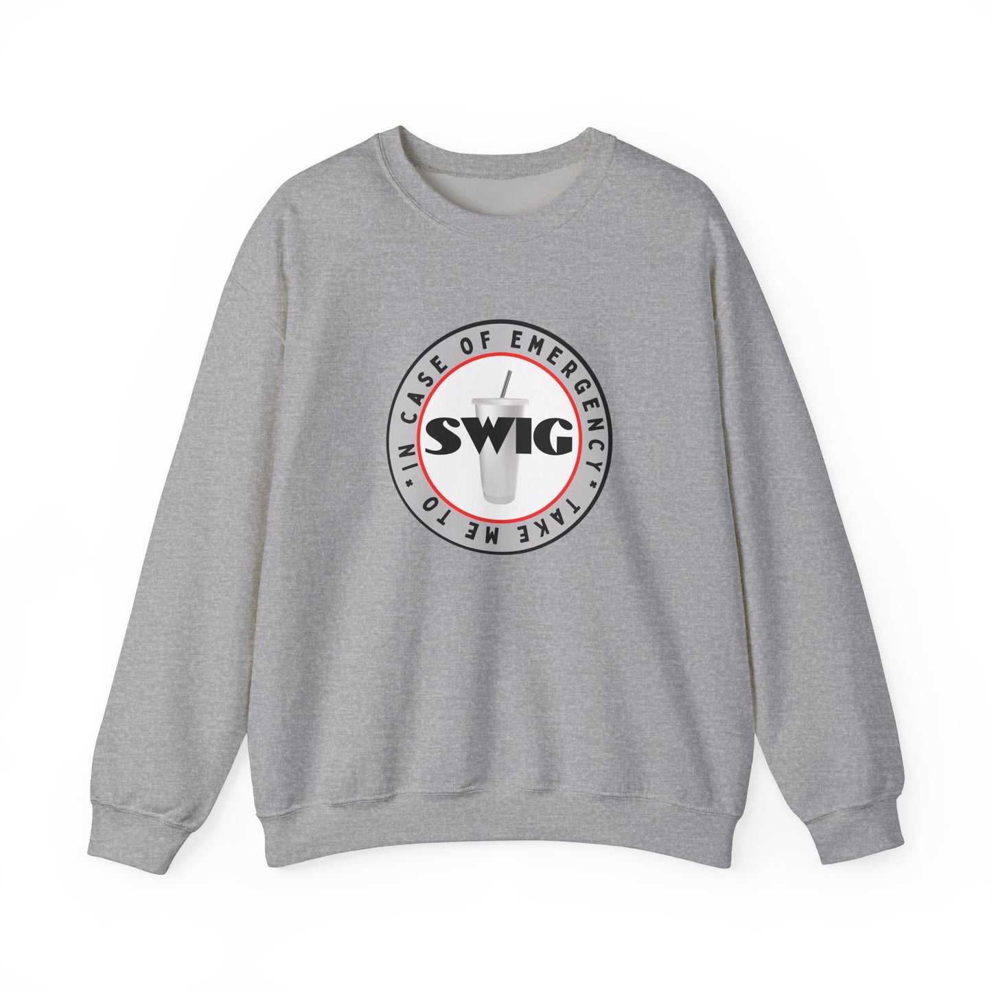 Swig "Emergency Drink" Crewneck Sweatshirt